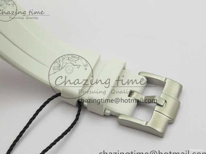 Dial Strap White Green Submariner on VR3135 3AF Transparent Best Phantomlab Edition Rubber 0217